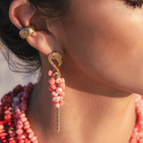 Aretes flamingos