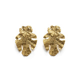 Aretes hojas de parras