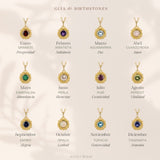 Collar Birthstone Topacio
