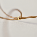 Collar piel dije sello